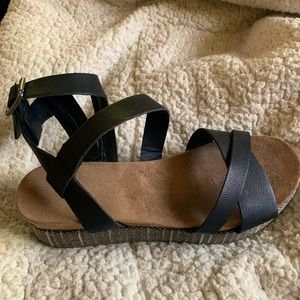 Cute black sandals. Maurices